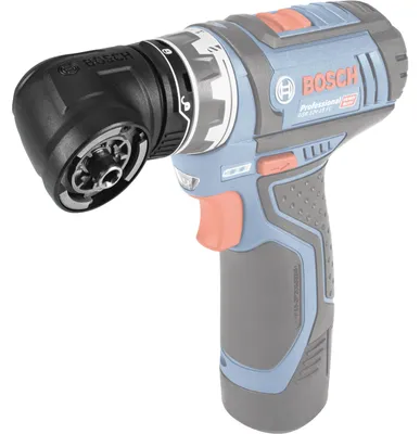 Image de Adaptateur renvoi d'angle FlexiClick BOSCH - GFA 12-W - pour GSR 12V-15 FC - 1600A00F5K