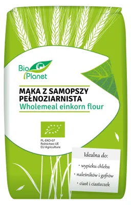 MĄKA Z SAMOPSZY PEŁNOZIARNISTA BIO 500 g - BIO PLANET