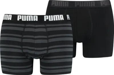 Produktbild von Puma Heritage Stripe Boxershorts 2 Einheiten Schwarz M Mann Schwarz M