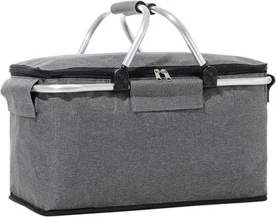Produktbild von Kühlertasche - Reisetasche - Grau - Faltbar