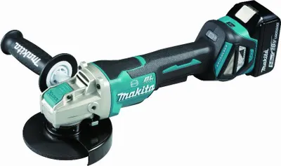 Image de Meuleuse Ø 125 mm 2x5Ah 18V LXT ®MAKITA DGA519RTJ1 en MAKPAC + X-Lock