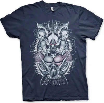 Produktbild von Aquaman - Atlantis T-Shirt - Medium - Navy