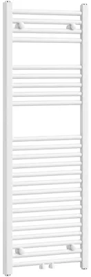 Obrázek produktu pro Koupelnový radiátor Benito - středové připojení 50mm/boční - 477 W - bílá lesklá - 1200x450 mm