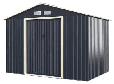 Obrázek produktu pro Kovová konstrukce, 5,29 m², rozměry 277 x 191 x 202 cm, sedlová střecha