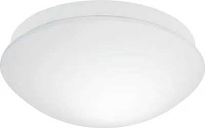 Produktbild von EGLO Deckenlampe Bari-M, Deckenleuchte mit Bewegungsmelder und Tageslichtsensor, Badezimmer Lampe aus Glas und Kunststoff, Flurlampe, E27, IP44