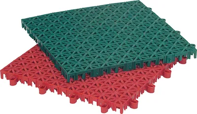 Produktbild von Allzweck Bodenbelag aus Polyethylen 1qm für Balkon Terrasse grün