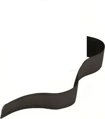 Produktbild von Nierhaus Knieschoner Ersatz Textilriemen 410mm schwarz mit Klett Knieschützer