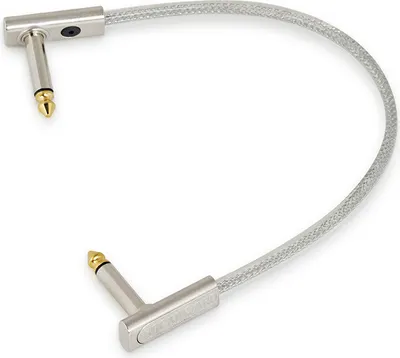 Obrázek produktu pro RockBoard Flat Patch Cable - SAPPHIRE 20 cm Lomený - Lomený Patch kabel