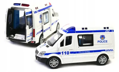 Produktbild von Dromader Police Polizeiauto mit Licht und Sound