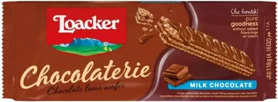 Zdjęcie produktu dla Wafle Loacker czekolada mleczna 118 g