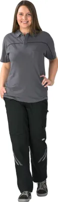 Produktbild von Größe 38 Damen Planam Highline Damen Bundhose schwarz schiefer zink Modell 2718