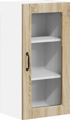 Produktbild von vidaXL Wandglas-Schrank LUCCA Sonoma-Eiche 40 x 31 x 80 cm
