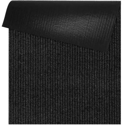 Produktbild von Schmutzfangmatte Schwarz mit Latexrücken, eckig, 200 x 80 cm