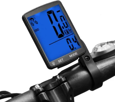Obrázek produktu pro Cyklopočítač - Rychloměr - Dotykový displej 2,8 palce - Vodotěsný - Podsvícení - Pro kolo a outdoor