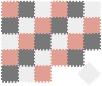 Image de 27 pièces Tapis de jeu pour bébé Tapis puzzle 30x30 Tapis d'éveil Tapis de sol Chambre d'enfant