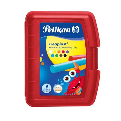 Produktbild von Pelikan 622670, Modellierton, Mehrfarbig, Kind, 9 Stück(e), 9 Farben, 300 g
