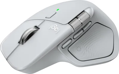 Produktbild von LOGITECH MX MASTER 4 Maus für Mac WeißSilber. 910-007576 Haptisches Feedback