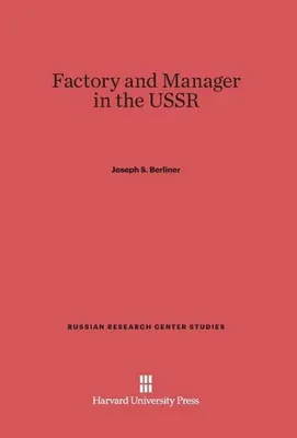 Produktbild von Factory and Manager in the USSR