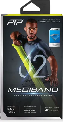 Immagine prodotto di Banda di resistenza piatta MEDIBAND Lime LIGHT PTP