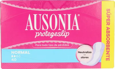 Zdjęcie produktu dla Ausonia Protegeslip Normal wkładki higieniczne 40 sztuk