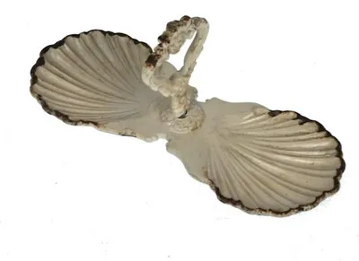 Imagen del producto de Recipiente de cerámica Meander para pimienta y sal, 15x6x6 cm