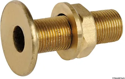 Produktbild von Flanschdurchführung bündig Messing 3/4 Zoll | Osculati 17.324.12