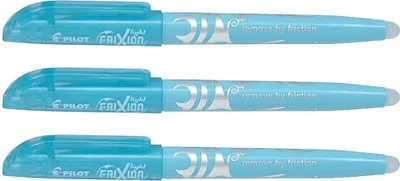 Produktbild von Pilot FriXion Light Soft Textmarker pastellblau - 3er-Set