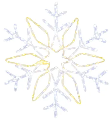 Produktbild von vidaXL LED-Schneeflocke Weihnachtsbeleuchtung LOVIISA 140 LEDs