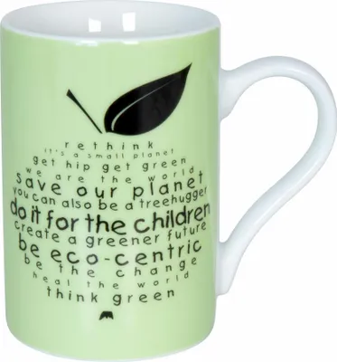 Obrázek produktu pro Könitz Mug Eco - rethink, hrnek na kávu, šálek, šálek na kávu, porcelán, 240 ml, 11 1 003 2455