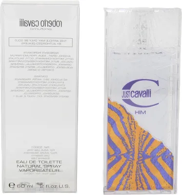 Obrázek produktu pro Roberto Cavalli Just Him Eau de Toilette 60ml
