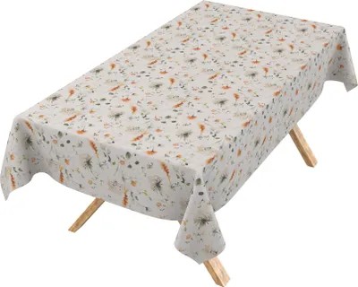 Produktbild von Tischdecke 3.0 Floral Frühling Bunt 160x100cm Schnittkante Wachstuch abwaschbar
