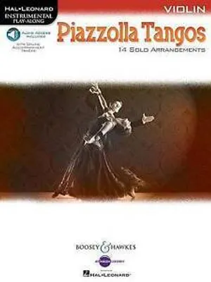 Zdjęcie produktu dla Piazzolla Tangos - Violin - Book/Online Audio