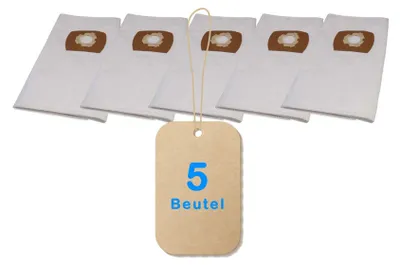 Produktbild von 5 HEAVY Duty Gewerbe 30 Liter Staubsaugerbeutel kompatibel für Obi NTS 30-397499