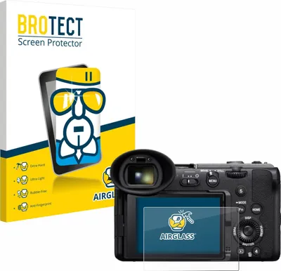 Produktbild von BROTECT Schutzglas für Sony Cinema Line FX2 Schutzfolie Panzer Folie Glas Display Schutz klar