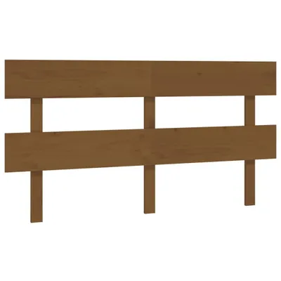 Produktbild von vidaXL Kopfteil Honigbraun 154x3x81 cm Massivholz Kiefer