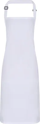 Immagine prodotto di Premier Workwear PR115 | Grembiule pettorina Grembiule pettorina impermeabile, 72 x 86 cm - Colore: Bianco - Dimensioni: 72 x 86 cm