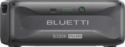 Produktbild von Solarspeicher BLUETTI B300K 2764Wh Erweiterungsbatterie für Solargenerator AC200L/AC300/AC500 für Tiefkühltruhe, Trockner, Klimagerät