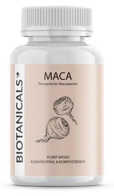 Immagine prodotto di Biotanicals Maca - Capsule di Maca biologica, 120 Capsule KAP