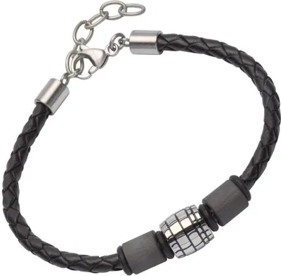 Produktbild von Lederarmband mit Schmuckelementen LB0477
