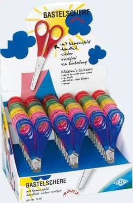Produktbild von WEDO Bastelschere rund f.sort