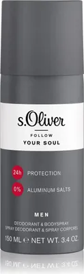 Immagine prodotto di S.Oliver Deo Spray Uomo FollowYourSoul 150 ml