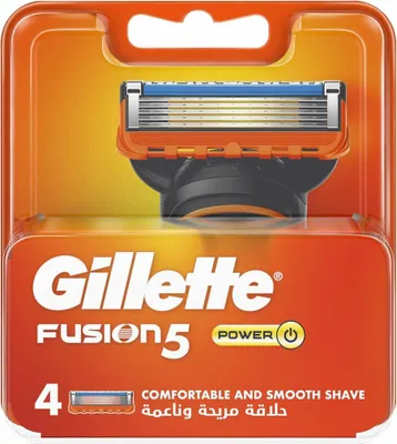 Zdjęcie produktu dla Głowice Gillette Fusion Power - Wariant: 4 sztuki