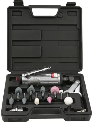 Image de Ponceuse pneumatique à métaux, polisseuse, outillage pneumatique, kit d'outils pour meuleuse