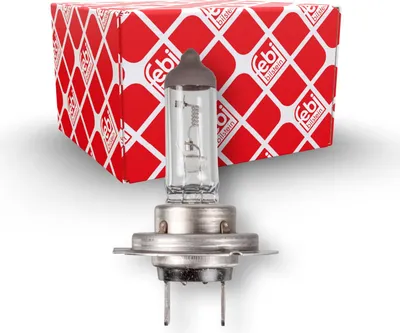 Image de 1x FEBI BILSTEIN 173287 H7 durée de vie prolongée (résistant aux vibrations) durée de vie prolongée des phares ampoule 70W 24V PX26d
