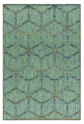 Produktbild von Outdoor Teppich Beatrice Läufer, Farbe: Grün, Größe:80x250 cm