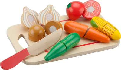 Produktbild von New Classic Toys, Schneide-Set Gemüse mit Brettchen