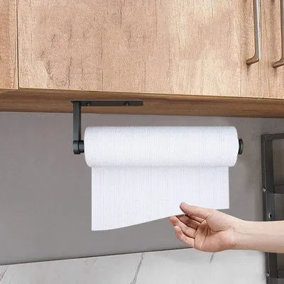 Immagine prodotto di Portarotolo da cucina da parete, 28 cm, in alluminio