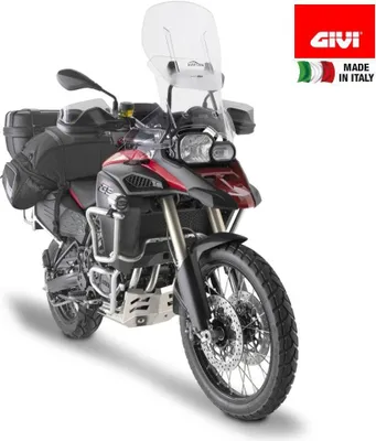 Obrázok produktu pre GiVi Airflow čelné sklo priehľadné, 535 - 655 mm vysoké, 565 mm široké pre BMW F