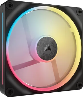 Produktbild von Corsair iCUE LINK LX140-R RGB, Ventilator, 14 cm, 2000 RPM, Schwarz