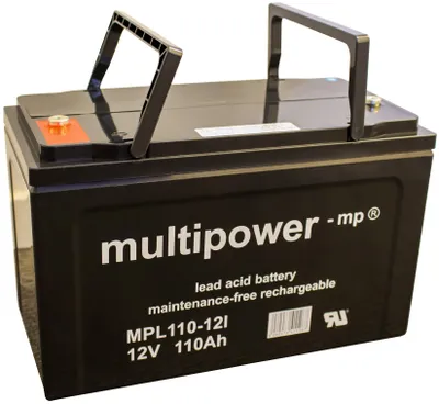 Image de Multipower Blei-Akku MPL110-12i Pb Batterie 12V / 100Ah